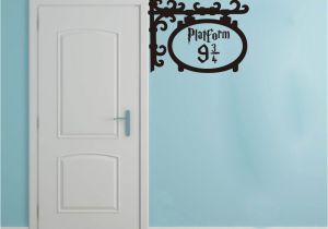 Harry Potter Wall Murals Platform 9 3 4 Door Wall Sticker Kids Room Bedroom Harry Potter