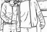 Harry Ron and Hermione Coloring Pages Harry and Ron Harry Potter Coloring Pages