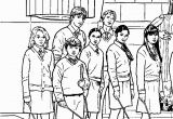 Harry Ron and Hermione Coloring Pages Harry Potter Colouring Google Search