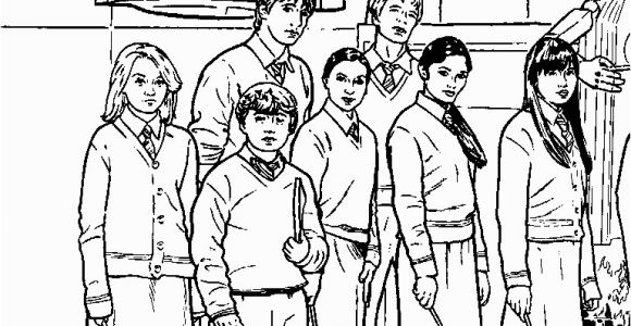 Harry Ron and Hermione Coloring Pages Harry Potter Colouring Google Search
