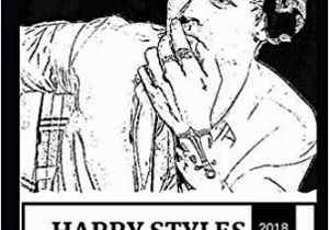 Harry Styles Coloring Page Harry Styles Adult Coloring Book E Direction Singer and Teen Pop