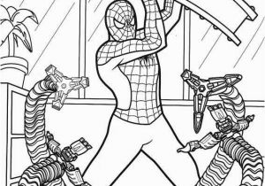 Hatchet Man Coloring Pages Strong Spider Man Coloring Page