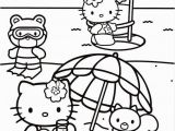 Hawaiian Hello Kitty Coloring Pages Hello Kitty