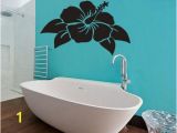 Hawaiian Wall Murals Wall Vinyl Sticker Decals Mural Room Design Pattern Art Hibiscus