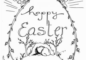 He is Risen Coloring Pages Printable Christian Easter Coloring Pages