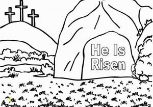 He is Risen Coloring Pages Printable He is Risen Coloring Page Crafting the Word God