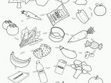 Healthy and Unhealthy Food Coloring Pages Coloring Pages Healthy and Unhealthy Food Coloring