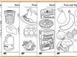 Healthy and Unhealthy Food Coloring Pages Healthy Eating Coloring Sheets Teacher Made