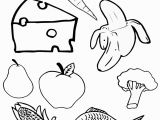 Healthy and Unhealthy Food Coloring Pages Healthy Food Coloring Pages