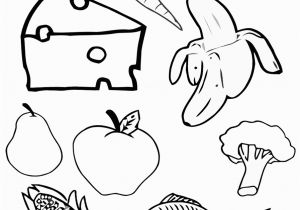 Healthy and Unhealthy Food Coloring Pages Healthy Food Coloring Pages