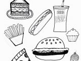 Healthy and Unhealthy Food Coloring Pages Healthy Vs Unhealthy Foods Preschool Google Search