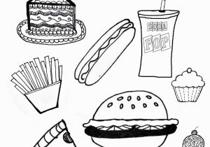 Healthy and Unhealthy Food Coloring Pages Healthy Vs Unhealthy Foods Preschool Google Search