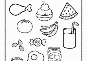 Healthy and Unhealthy Food Coloring Pages Unhealthy Food Coloring Pages at Getcolorings