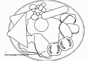 Healthy Foods Coloring Pages Coloring Pages Food Items Healthy Food Coloring Pages New