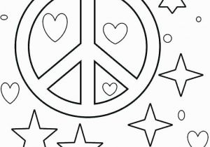 Heart and Peace Sign Coloring Pages Coloring Pages Hearts and Peace Signs at Getcolorings