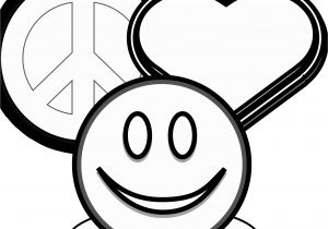 Heart and Peace Sign Coloring Pages Coloring Pages Peace Signs and Hearts Clip Art Peace