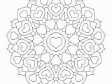 Heart Mandala Coloring Pages Valentine S Day Coloring Pages Ebook Heart Mandala