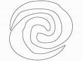 Heart Of Te Fiti Coloring Page Moana Symbol Stencil We Printed This for Our Te Fiti