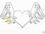 Heart with Wings Coloring Pages Printable 64 Best Angels Coloring Pages for Adults Images