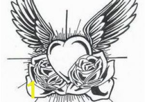 Heart with Wings Coloring Pages Printable 640 Best Hearts Coloring Images