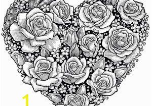 Hearts and Roses Coloring Pages Pagan Coloring Page Pagan Coloring Book Pages