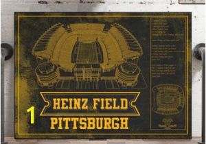 Heinz Field Wall Mural Steelers Wall Art