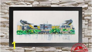 Heinz Field Wall Mural Steelers Wall Art