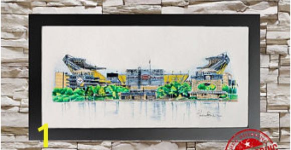 Heinz Field Wall Mural Steelers Wall Art