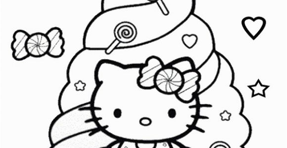 Hello Kitty Abc Coloring Pages Hello Kitty Coloring Pages Candy with Images