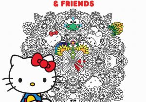 Hello Kitty and Friends Coloring Pages Hello Kitty & Friends Coloring Book Volume 1 Amazon