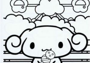 Hello Kitty and Keroppi Coloring Pages Printable Kawaii Little Dog Coloring Picture Free