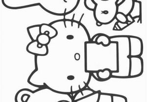 Hello Kitty and Mimmy Coloring Pages Coloring Page Hello Kitty Hello Kitty