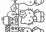 Hello Kitty and Minnie Mouse Coloring Pages Hello Kitty Coloring Picture