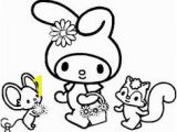 Hello Kitty and My Melody Coloring Pages 11 Best My Melody Images