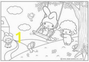 Hello Kitty and My Melody Coloring Pages 11 Best My Melody Images