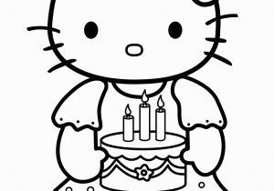 Hello Kitty Baking Coloring Pages Free Hello Kitty Coloring Pages Happy Birthday Download