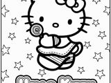 Hello Kitty Baking Coloring Pages Hello Kitty Coloring Pages to Use for the Cake Transfer or