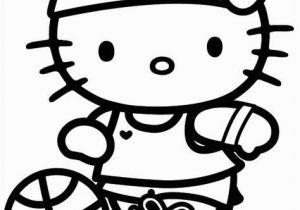 Hello Kitty Basketball Coloring Pages 53 Best Preschool Images