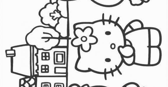 Hello Kitty Beach Coloring Pages Hello Kitty Coloring Picture