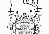 Hello Kitty Birthday Cake Coloring Pages Free Hello Kitty Coloring Pages Happy Birthday Download