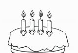 Hello Kitty Birthday Cake Coloring Pages Printable Birthday Cake Coloring Pages for Kids Free