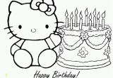 Hello Kitty Birthday Coloring Pages Free to Print Free Hello Kitty Coloring Pages Happy Birthday Download