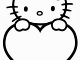 Hello Kitty Black and White Coloring Pages Valentinstag Malvorlagen Zum Valentinstag with Images