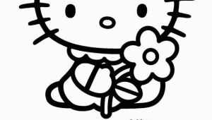 Hello Kitty butterfly Coloring Pages Hello Kitty