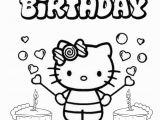 Hello Kitty Coloring Pages Happy Birthday Free Hello Kitty Coloring Pages Happy Birthday Download