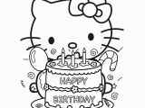 Hello Kitty Coloring Pages Happy Birthday Free Hello Kitty Coloring Pages Happy Birthday Download