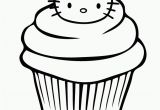 Hello Kitty Cupcake Coloring Pages Free Hello Kitty Coloring Pages Happy Birthday Download