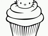 Hello Kitty Cupcake Coloring Pages Free Hello Kitty Coloring Pages Happy Birthday Download