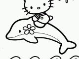 Hello Kitty Dolphin Coloring Pages Dolphin Coloring Book Coloring Home