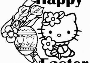 Hello Kitty Easter Coloring Pages to Print Easter Colouring Hello Kitty to Print and Color Easter